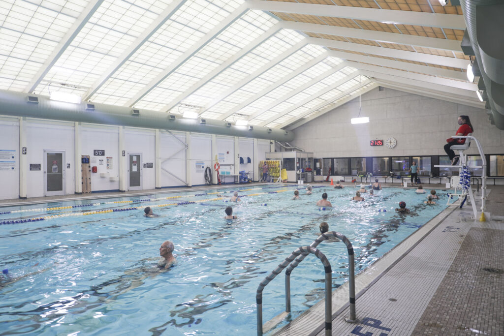 swimming at Four Seasons in Bloomington, IL