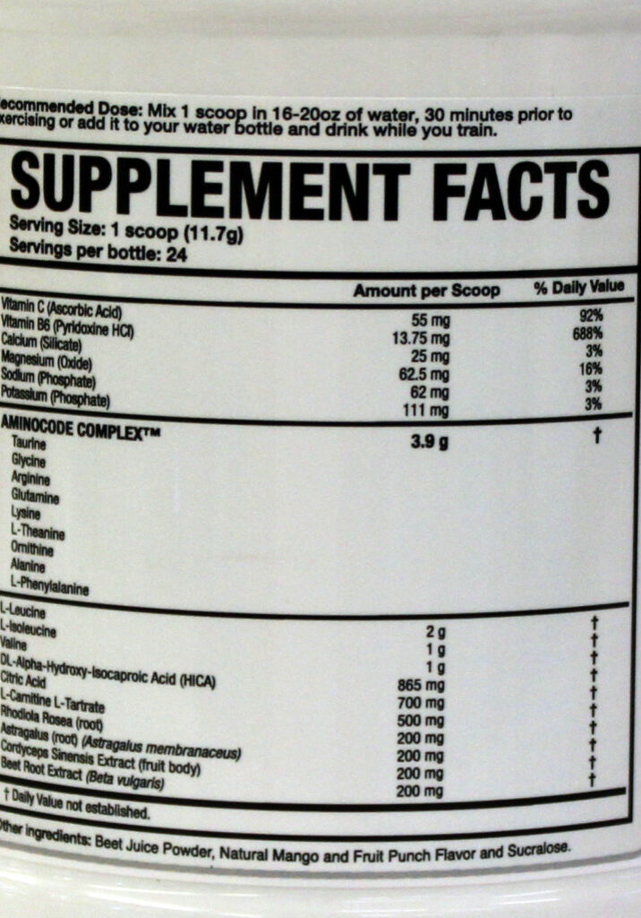 Edited Amino Acid 2